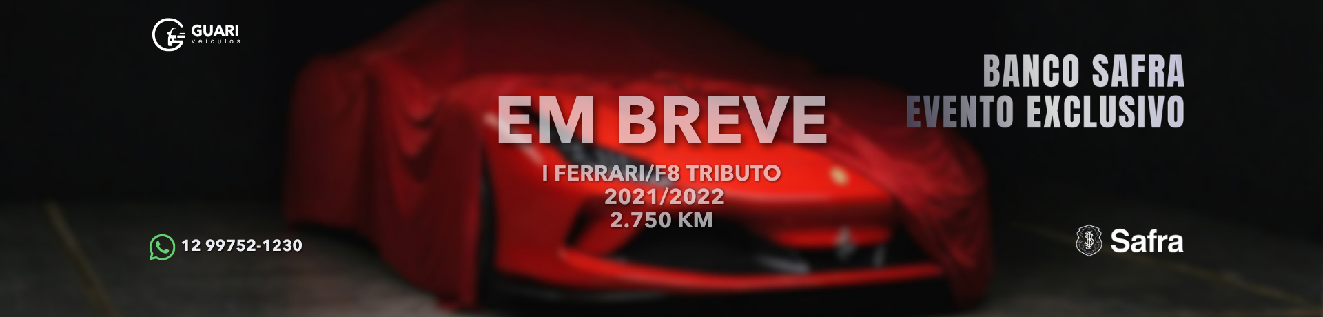 EVENTO SAFRA - I/FERRARI F8 TRIBUTO