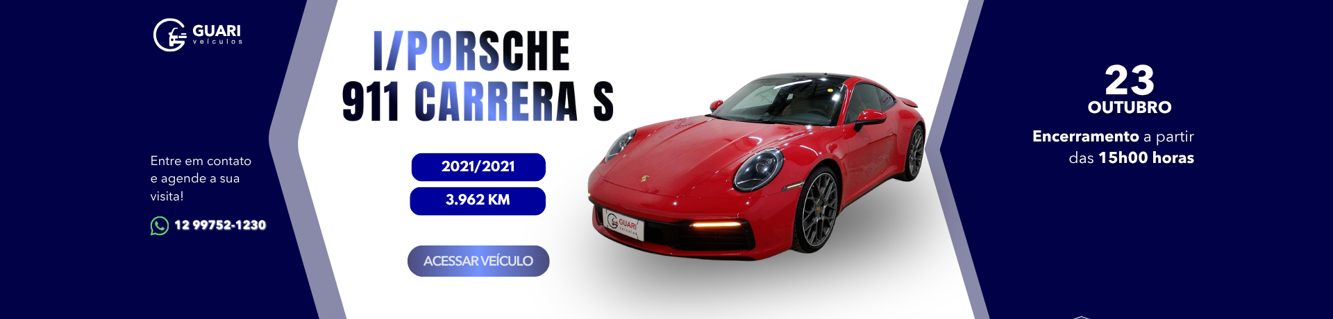 EVENTO SAFRA - PORSCHE 911 CARRERA S